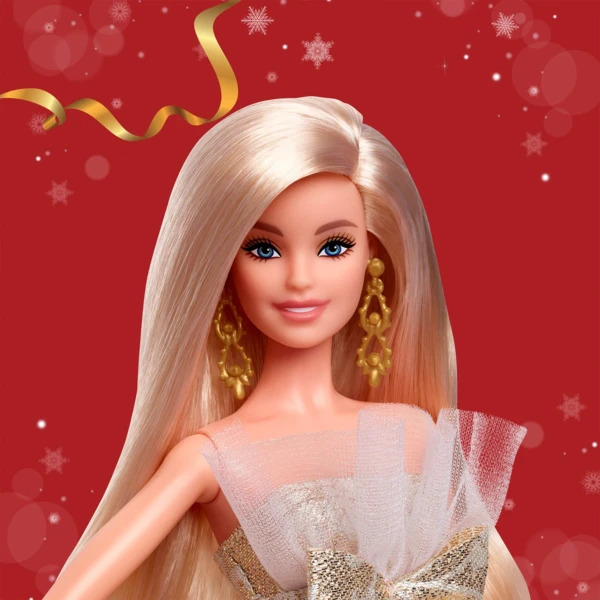 2025 Holiday Barbie, Blonde Hair
