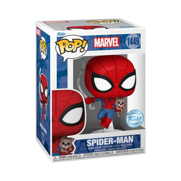 Funko Pop! Spider-Man With Sandwich, Marvel Comics