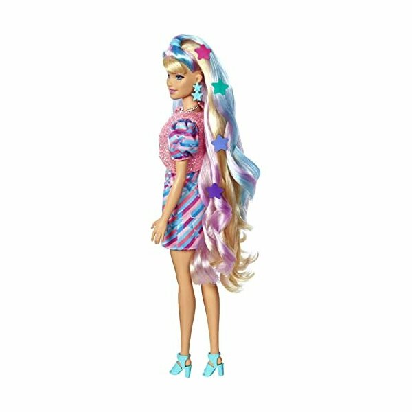 Barbie Totally Hair Doll, Star-Themed