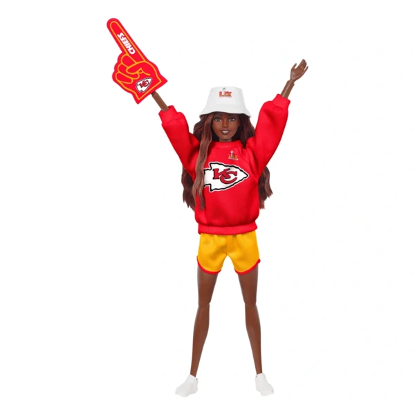 Barbie Super Bowl Chiefs Doll 1, NFL Super Bowl