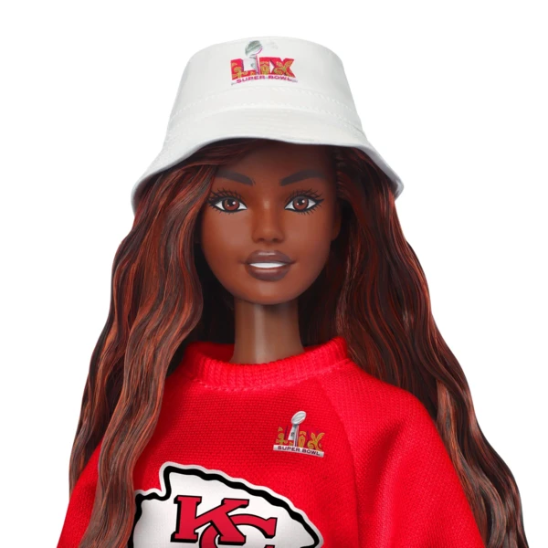 Barbie Super Bowl Chiefs Doll 1, NFL Super Bowl