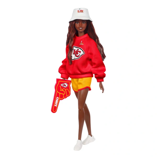 Barbie Super Bowl Chiefs Doll 1, NFL Super Bowl