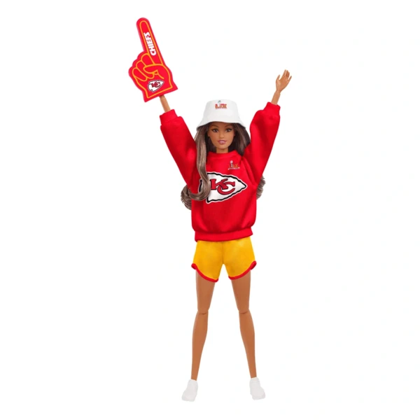 Barbie Super Bowl Chiefs Doll 2, NFL Super Bowl