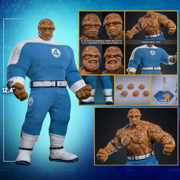 Hot Toys The Fantastic Four: First Steps - The Thing (Deluxe)