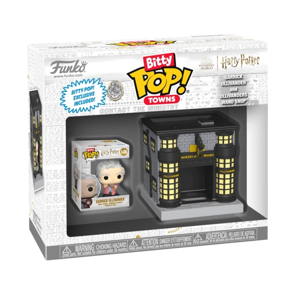Funko Pop! Garrick Ollivander and Ollivander Wand Shop, Harry Potter