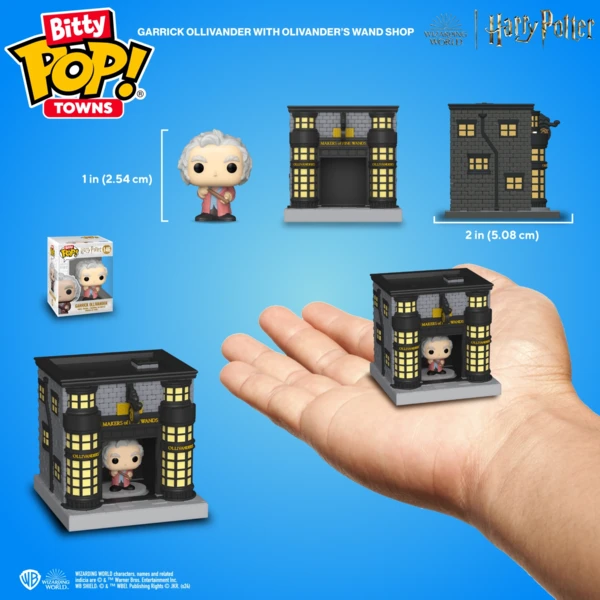 Funko Pop! Garrick Ollivander and Ollivander Wand Shop, Harry Potter