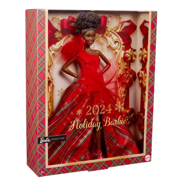 Barbie 2024 Holiday, Black Hair, 2024 Holiday Barbie