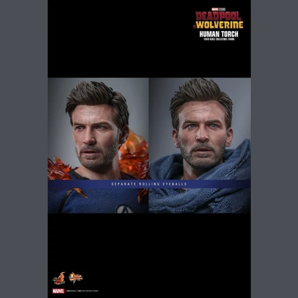 Hot Toys Human Torch, Deadpool & Wolverine