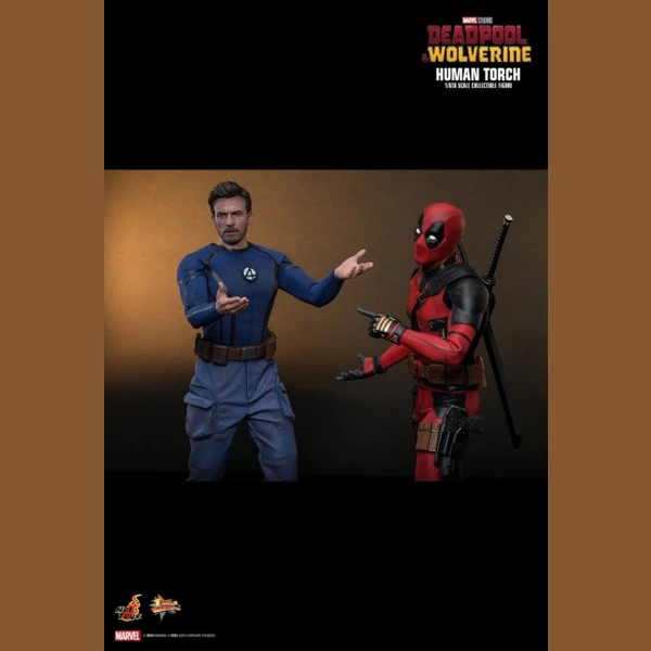 Hot Toys Human Torch, Deadpool & Wolverine