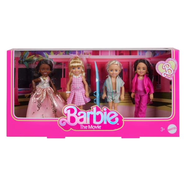 Barbie Chelsea Small Doll 4-Pack, The Movie 2023