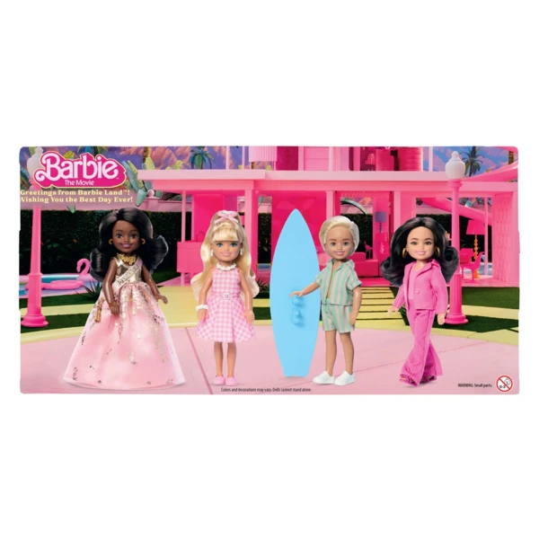 Barbie Chelsea Small Doll 4-Pack, The Movie 2023