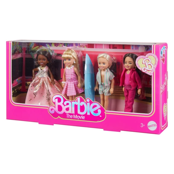 Barbie Chelsea Small Doll 4-Pack, The Movie 2023