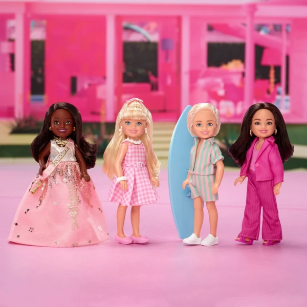 Barbie Chelsea Small Doll 4-Pack, The Movie 2023