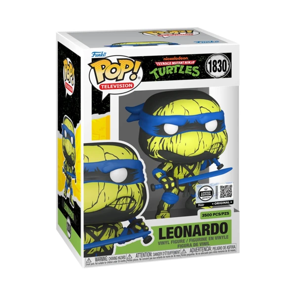 Funko Pop! Leonardo (Deco) with Pop! Protector, Teenage Mutant Ninja Turtles