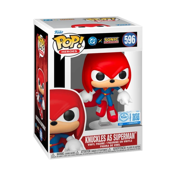 Funko Pop! Knuckles as Superman, DC Comics