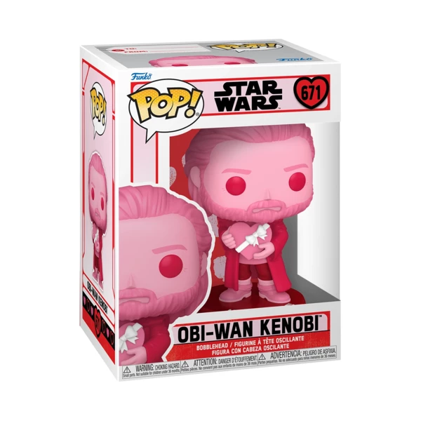 Funko Pop! Obi-Wan Kenobi (Valentine's), Star Wars