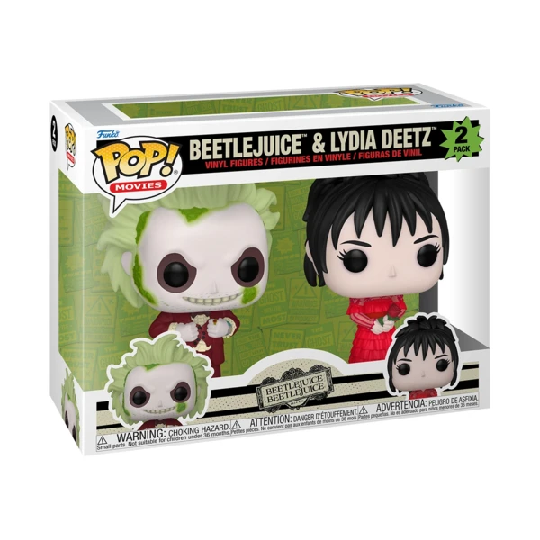 Funko Pop! Beetlejuice & Lydia Deetz, Beetlejuice Beetlejuice