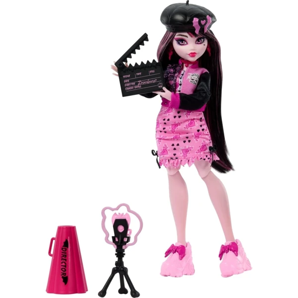 Monster High Draculaura with Movie Club Theme, Fearbook