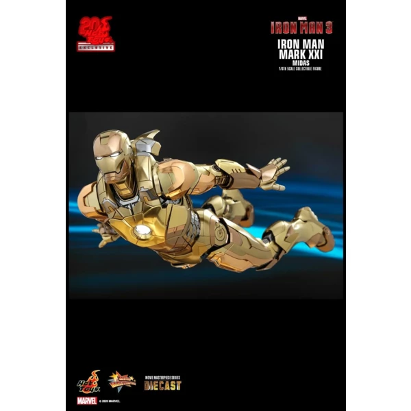 Hot Toys Iron Man Mark XXI (Midas), Iron Man 3