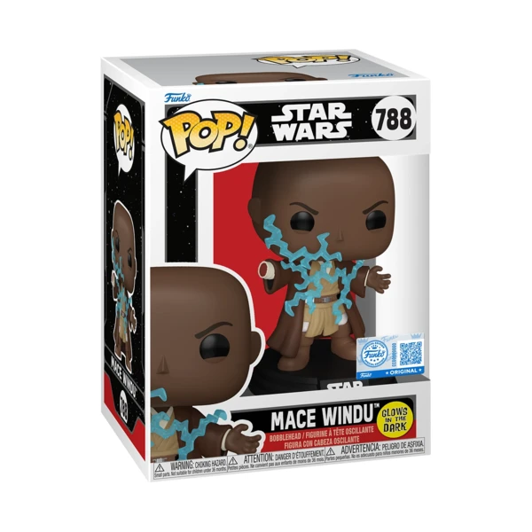 Funko Pop! Mace Windu (Glow),  Star Wars: Revenge Of The Sith