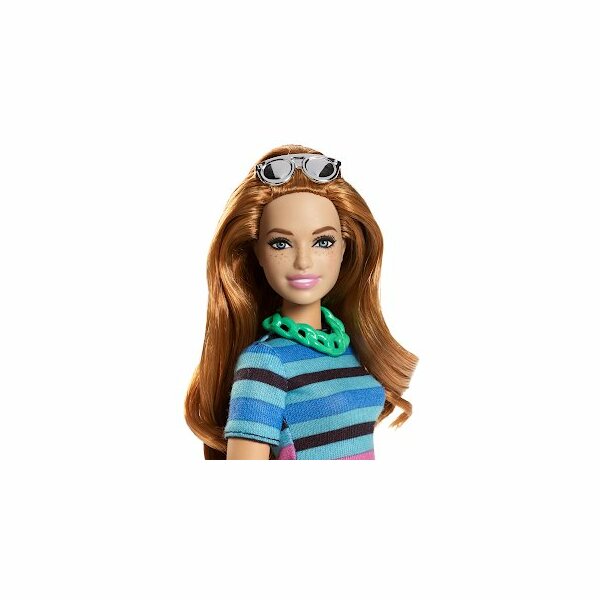 Barbie Fashionistas №084 – Happy Hued Doll & Fashions – Curvy 