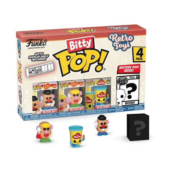 Funko Pop! Bitty Pop! Retro Toys Hasbro 4-Pack