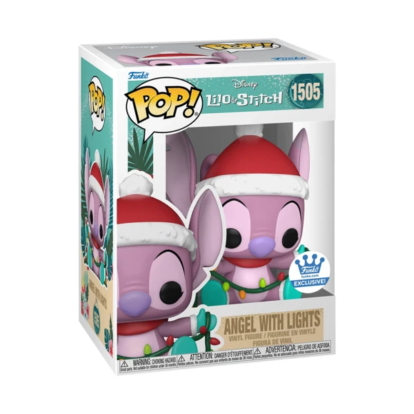 Funko Pop! Stitch Angel With Lights, Lilo And Stitch