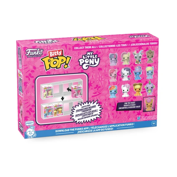 Funko Pop! My Little Pony 4-Pack, Bitty Pop!
