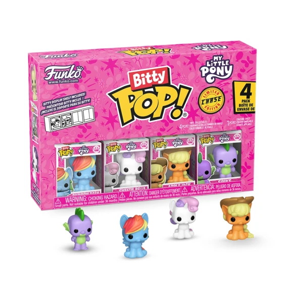 Funko Pop! My Little Pony 4-Pack, Bitty Pop!