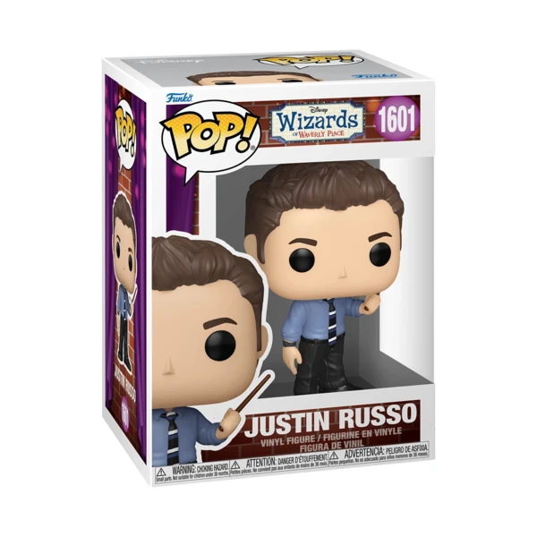 Funko Pop! Justin Russo Wizards of Waverly Place, Disney Channel