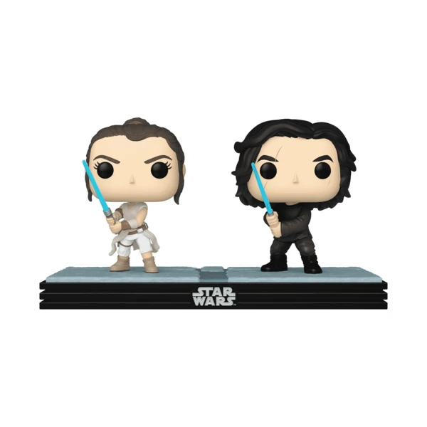 Funko Pop! Moment Rey & Kylo Ren (Glow), Star Wars