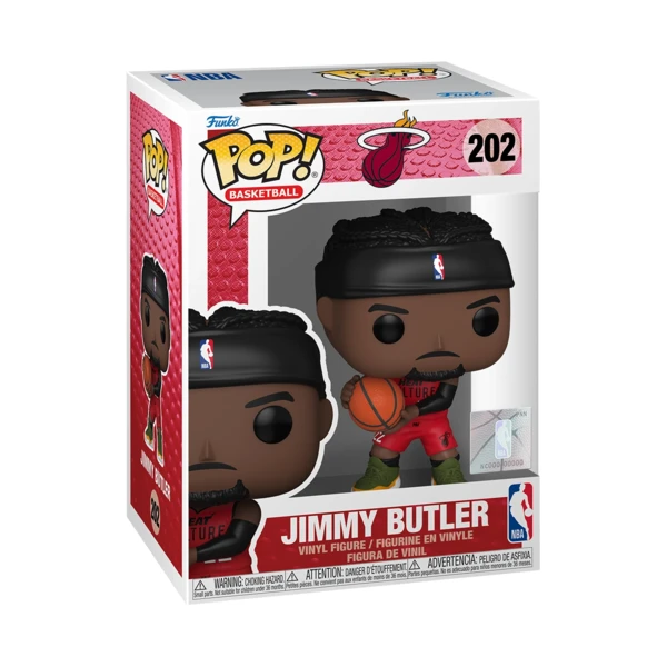 Funko Pop! Jimmy Butler (City Edition), NBA: Miami Heat