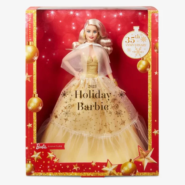 Barbie 2023 Holiday, Blond Hair, 2023 Holiday Barbie
