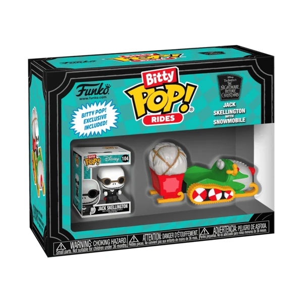 Funko Pop! Jack Skellington with Snowmobile, The Nightmare Before Christmas