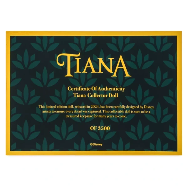 Disney Tiana (Limited Edition) – Tiana's Bayou Adventure, The Princess and the Frog