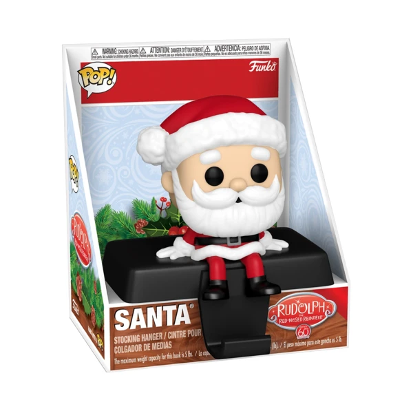 Funko Pop! Santa, Rudolph The Red-Nosed Reindeer