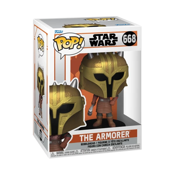 Funko Pop! The Armorer (Hand On Side), Star Wars: The Mandalorian