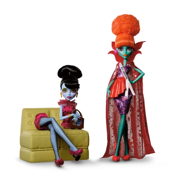 Monster High Beetlejuice Waiting Room 2-Pack, Skullector