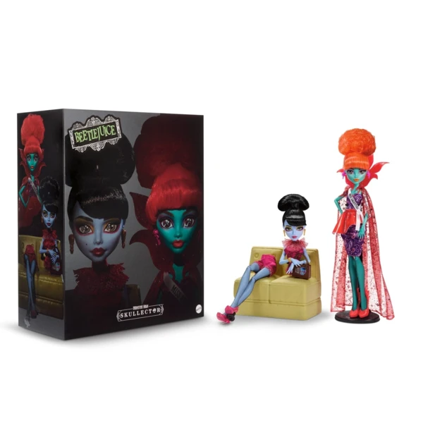 Monster High Beetlejuice Waiting Room 2-Pack, Skullector