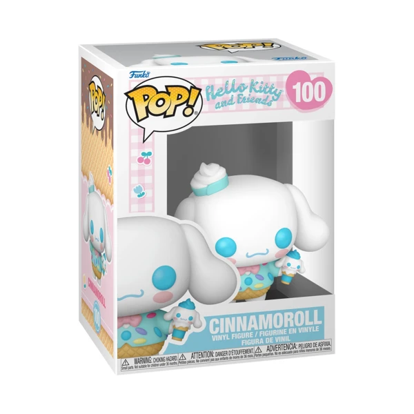 Funko Pop! Cinnamoroll With Ice Cream, Hello Kitty And Friends