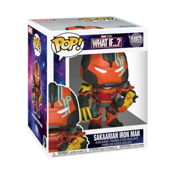 Funko Pop! SUPER Sakaarian Iron Man, Marvel: What If...?