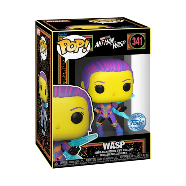 Funko Pop! Wasp (Black Light), Ant-Man And The Wasp