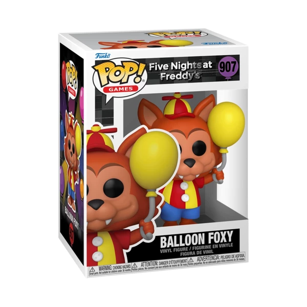 Funko Pop! Balloon Foxy, Fnaf: Balloon Circus