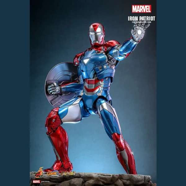 Hot Toys Iron Patriot,  Marvel Comics 