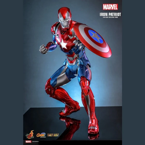 Hot Toys Iron Patriot,  Marvel Comics 