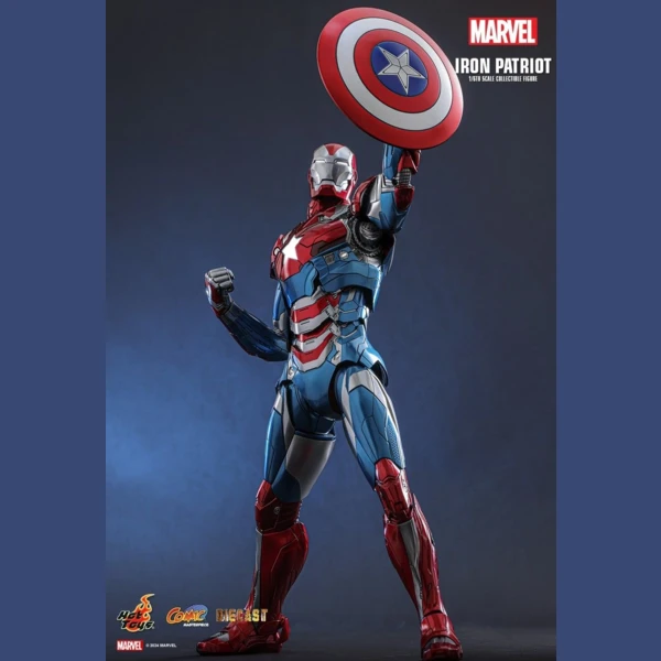 Hot Toys Iron Patriot,  Marvel Comics 