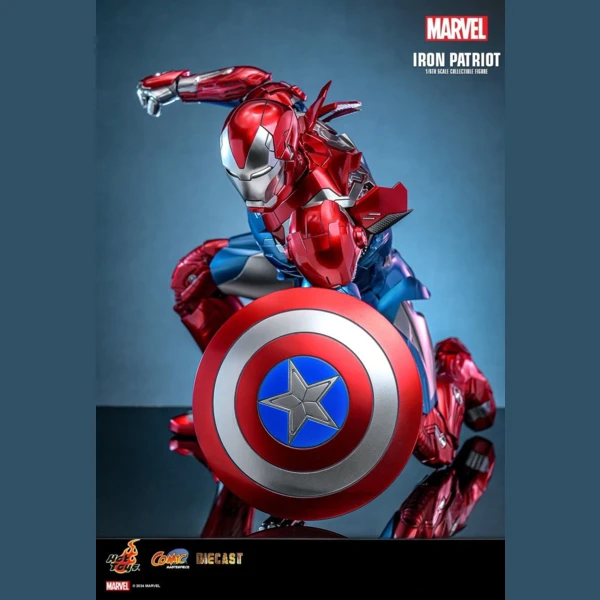 Hot Toys Iron Patriot,  Marvel Comics 