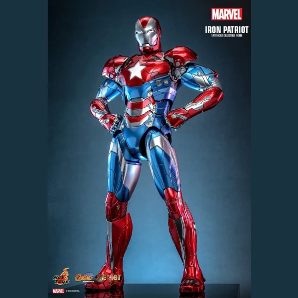 Hot Toys Iron Patriot,  Marvel Comics 