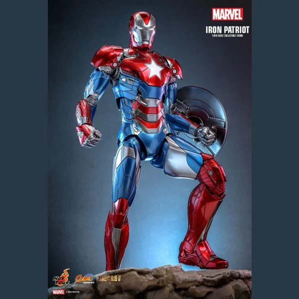 Hot Toys Iron Patriot,  Marvel Comics 