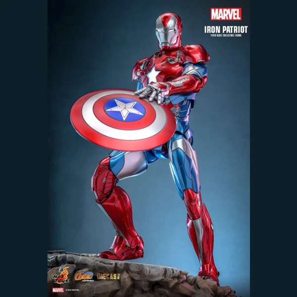 Hot Toys Iron Patriot,  Marvel Comics 